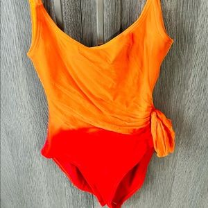 LIZA BRUCE Size L london Bathing Suit Multi color